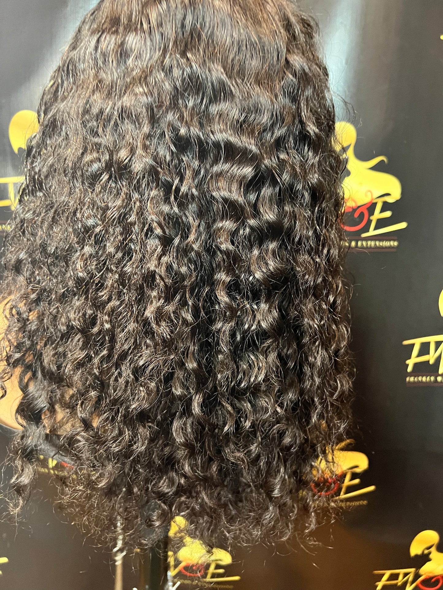 (14) 13*6Transparent curly 16 inches