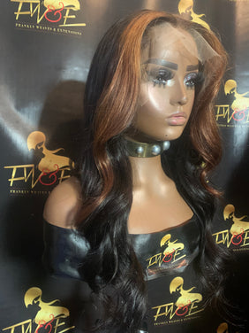(54)20 inches Front Lace HD Wig