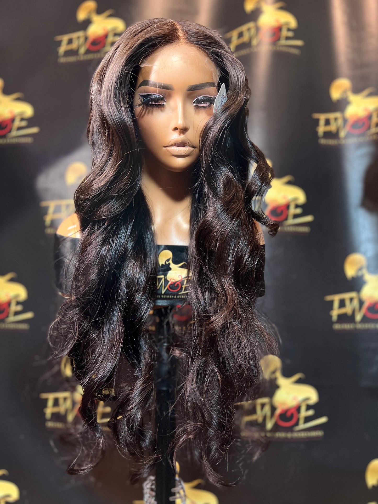(9) 26 inch Vietnamese custom wig