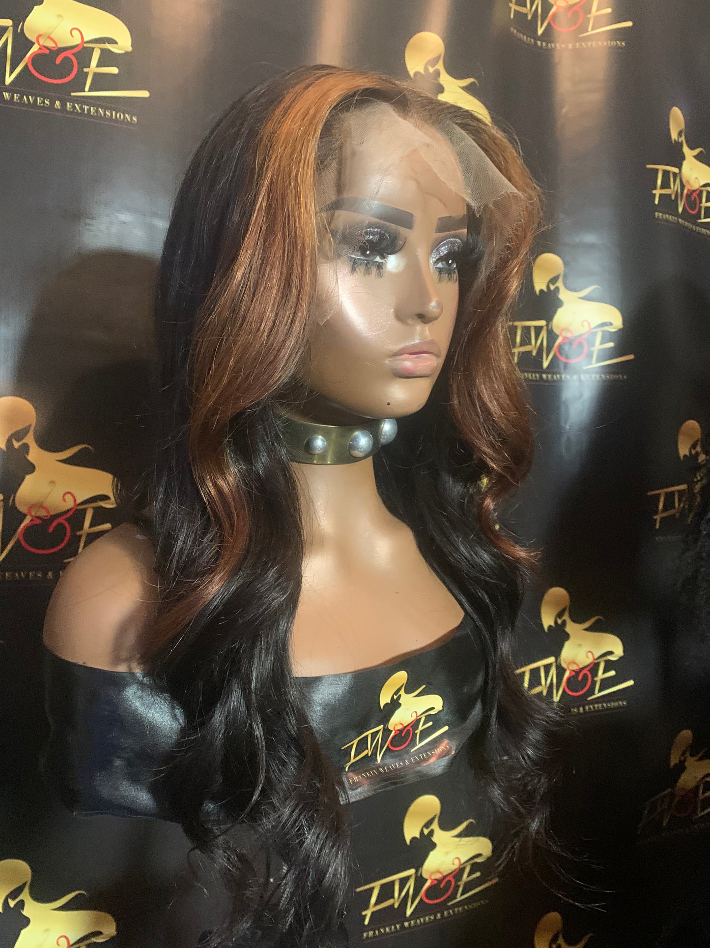 (54)20 inches Front Lace HD Wig