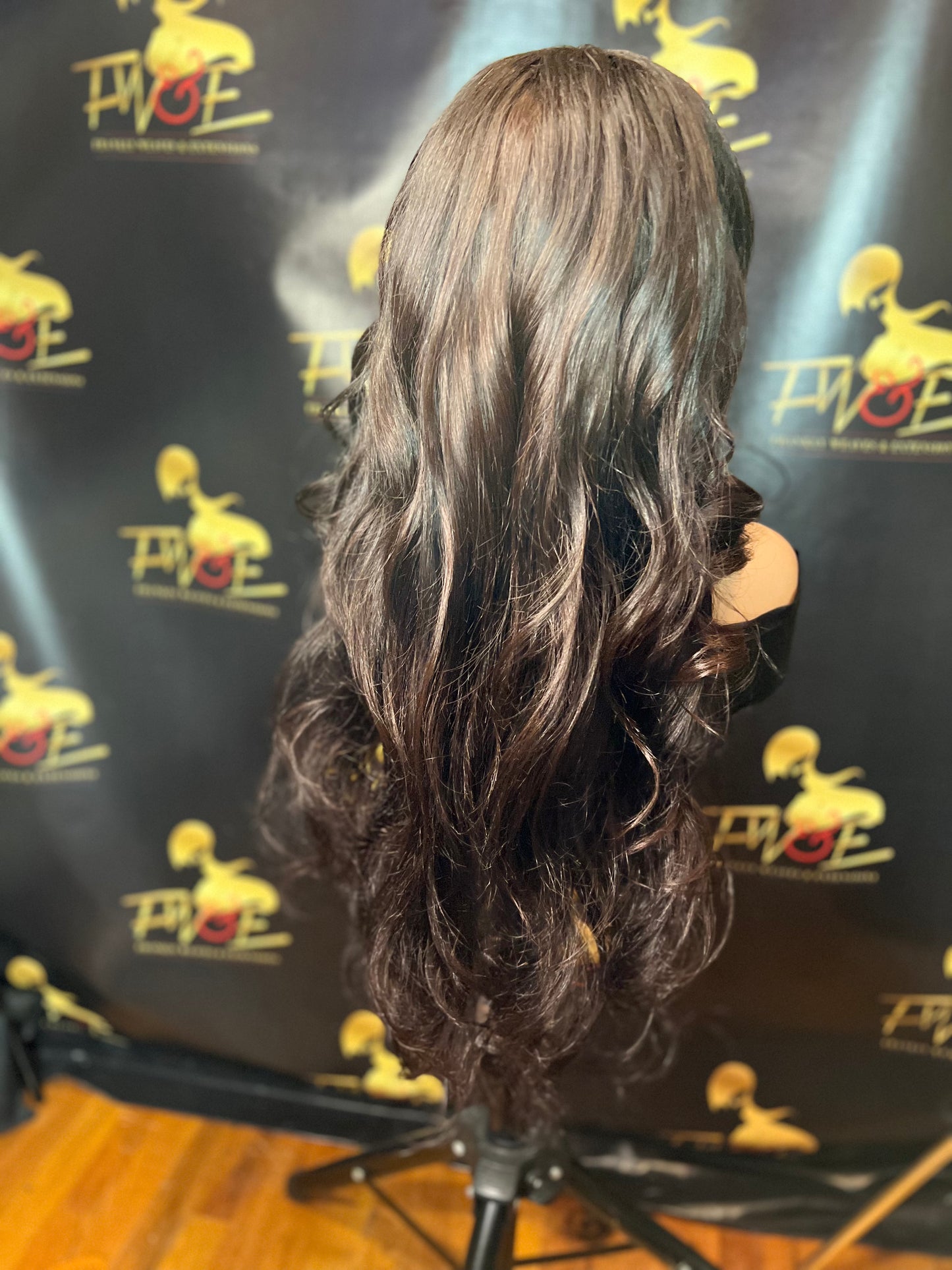 (9) 26 inch Vietnamese custom wig