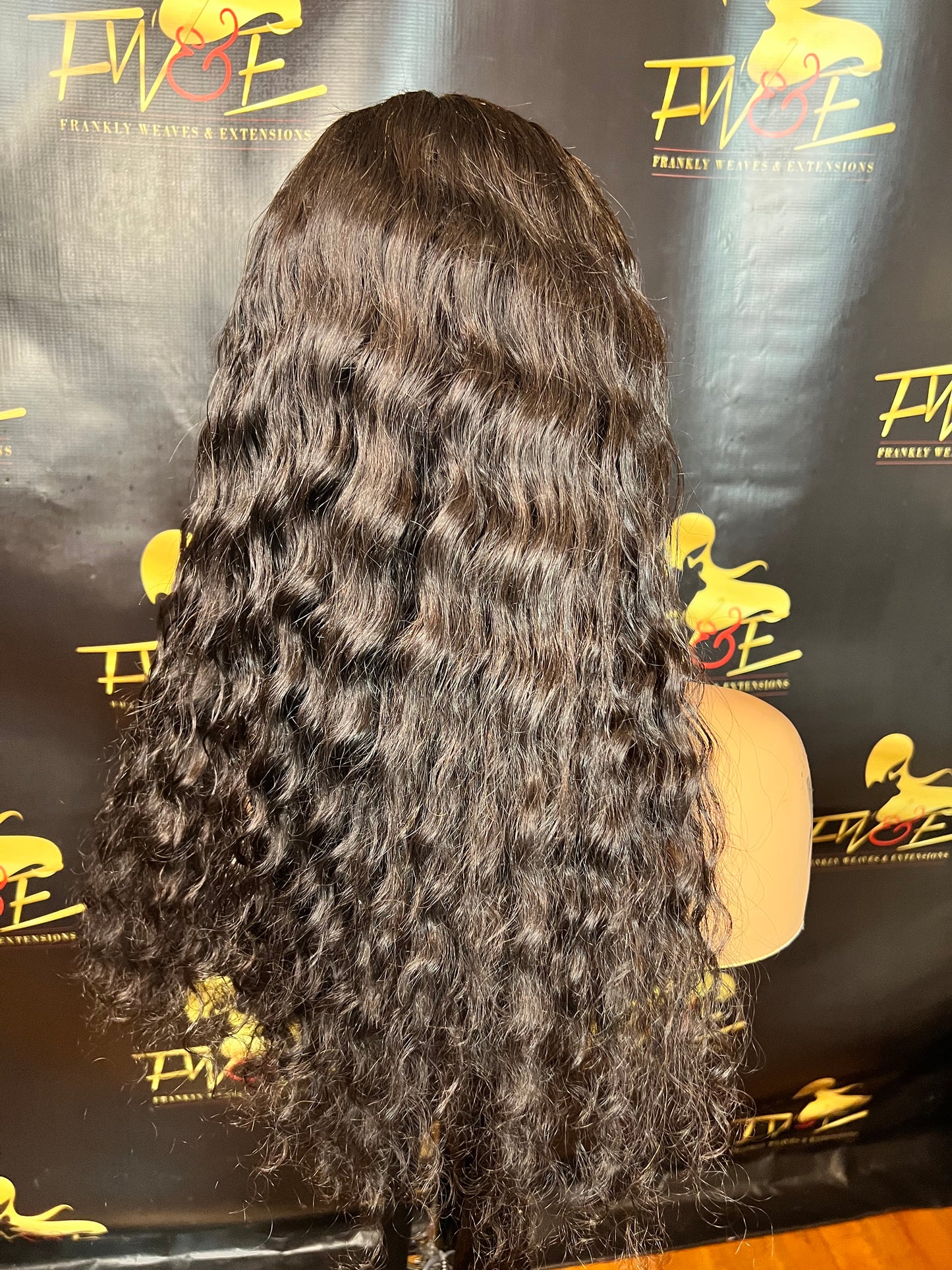 (43) 5*5 HD Deep Curly 18 inches